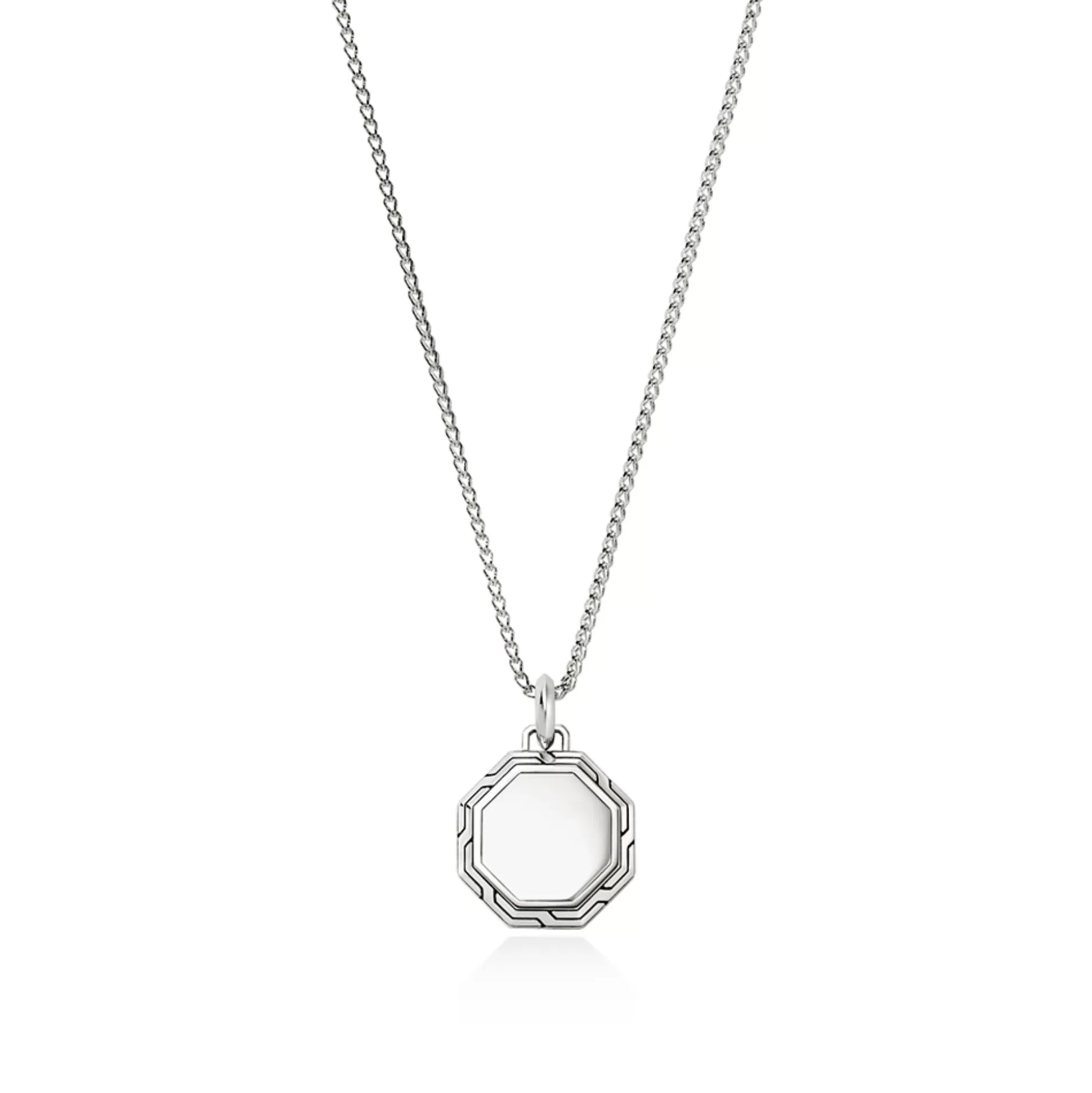 Hot John Hardy Tag Necklace, Sterling Silver